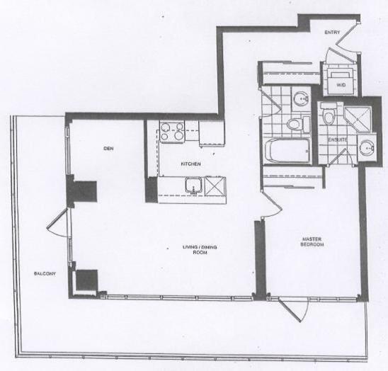 Square One Fully Furnished Suite 密西沙加 外观 照片